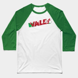 Wales vintage style retro souvenir Baseball T-Shirt